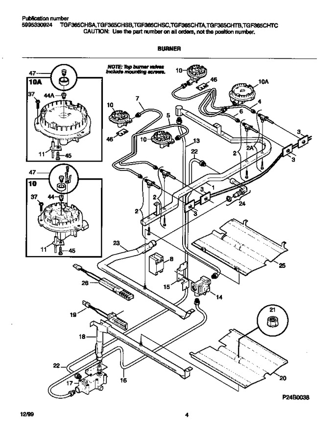 Diagram for TGF365CHSB