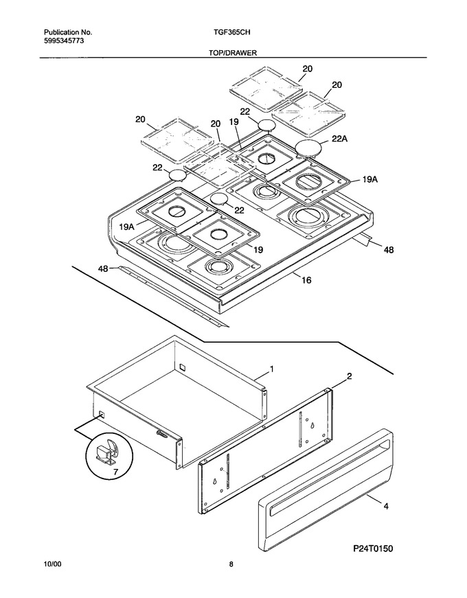 Diagram for TGF365CHSF
