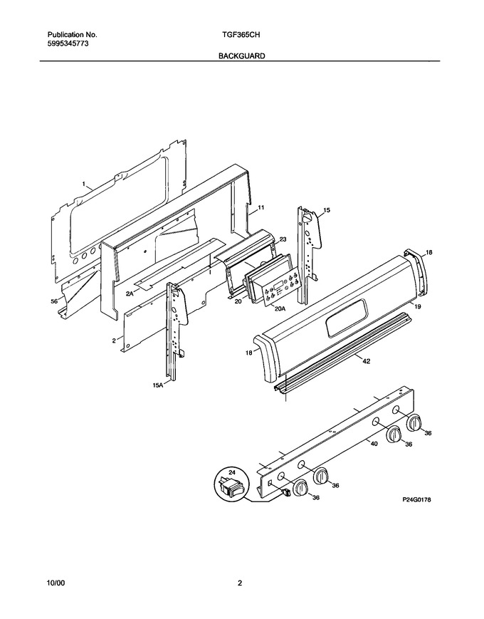 Diagram for TGF365CHSF
