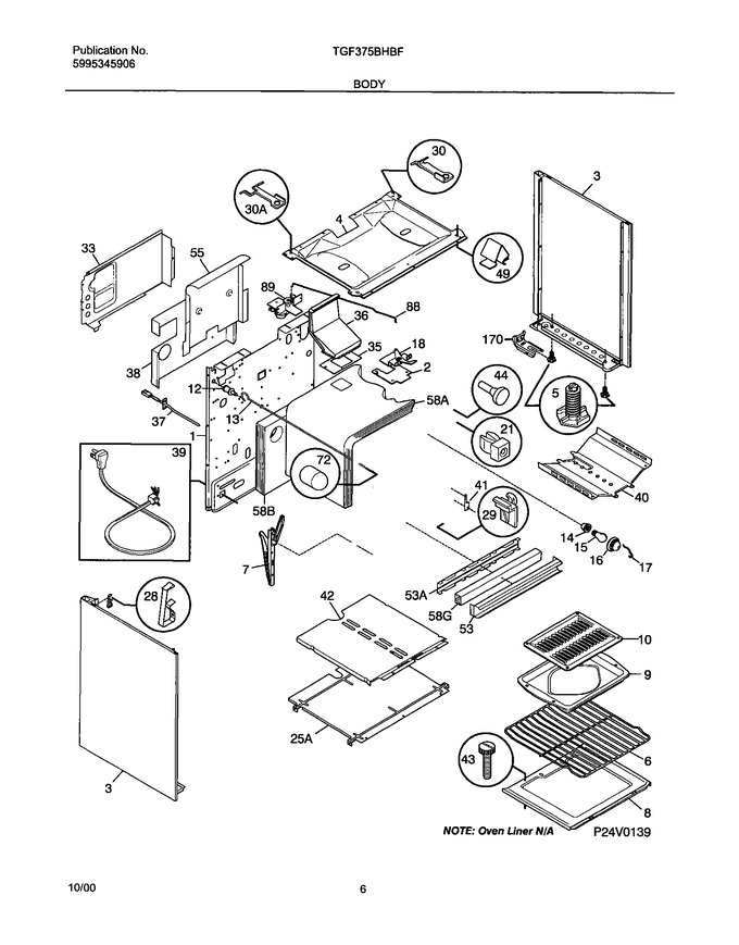 Diagram for TGF375BHBF