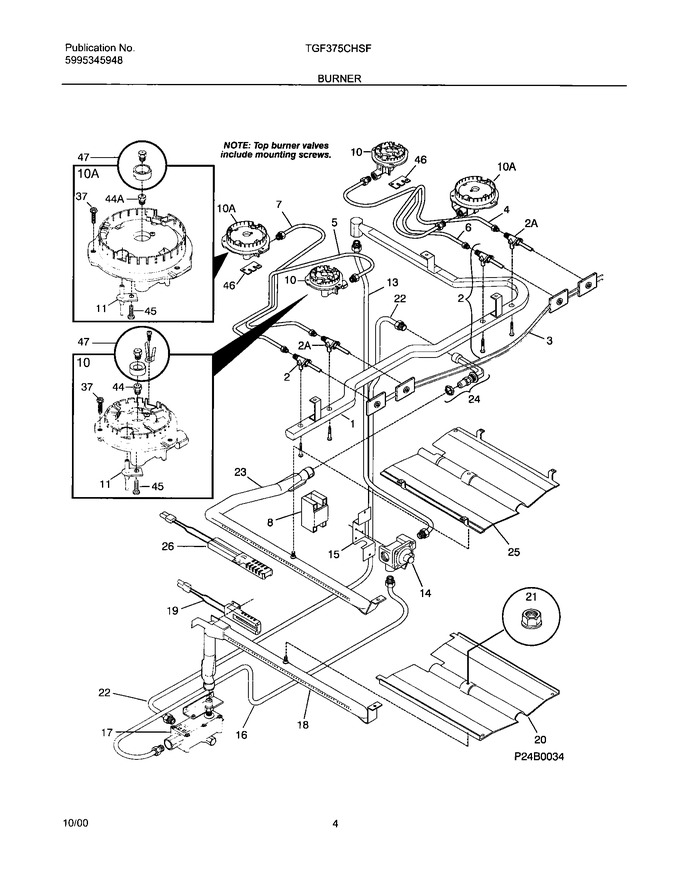 Diagram for TGF375CHSF