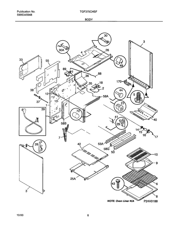 Diagram for TGF375CHSF