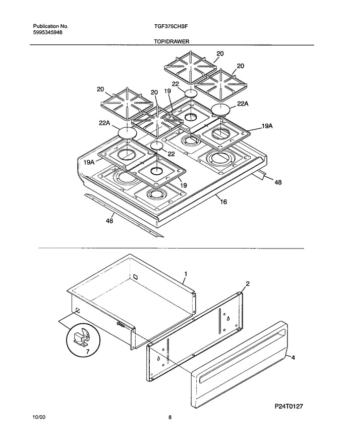 Diagram for TGF375CHSF