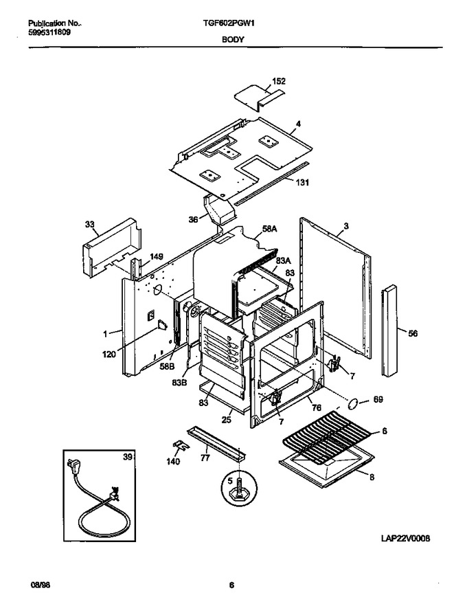 Diagram for TGF602PGW1