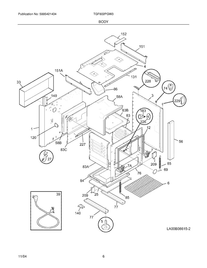 Diagram for TGF602PGW3
