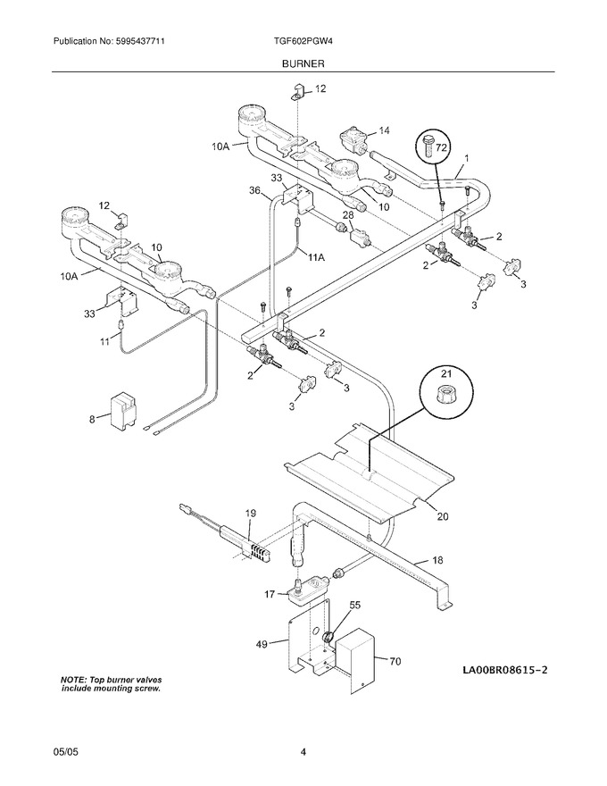 Diagram for TGF602PGW4