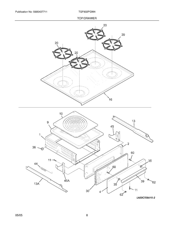 Diagram for TGF602PGW4