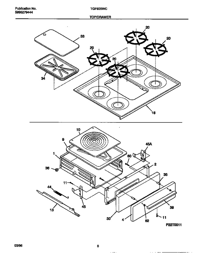 Diagram for TGF605WCD2