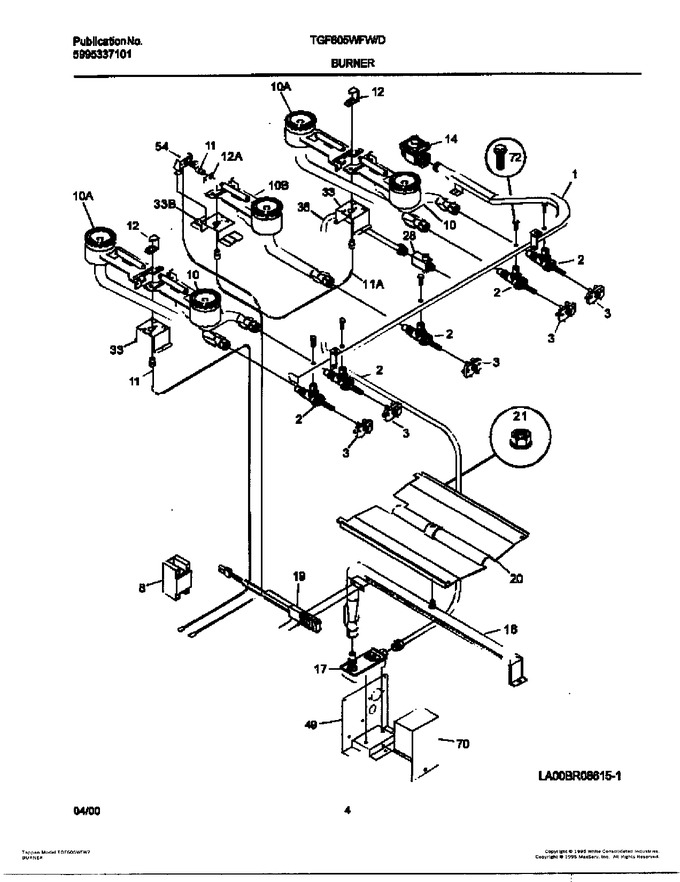 Diagram for TGF605WFW7