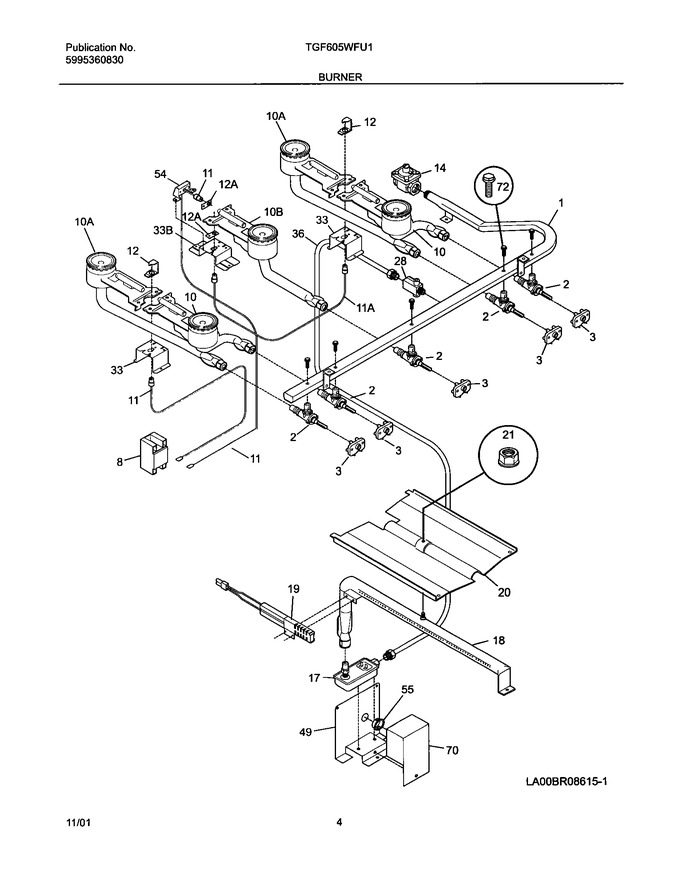 Diagram for TGF605WFU1