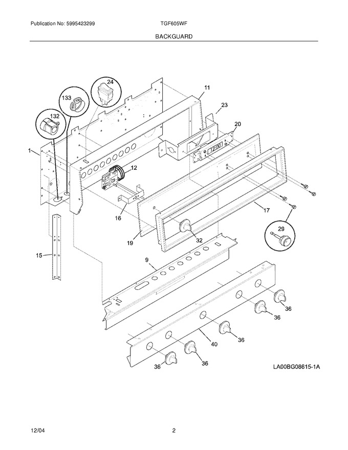 Diagram for TGF605WFU2