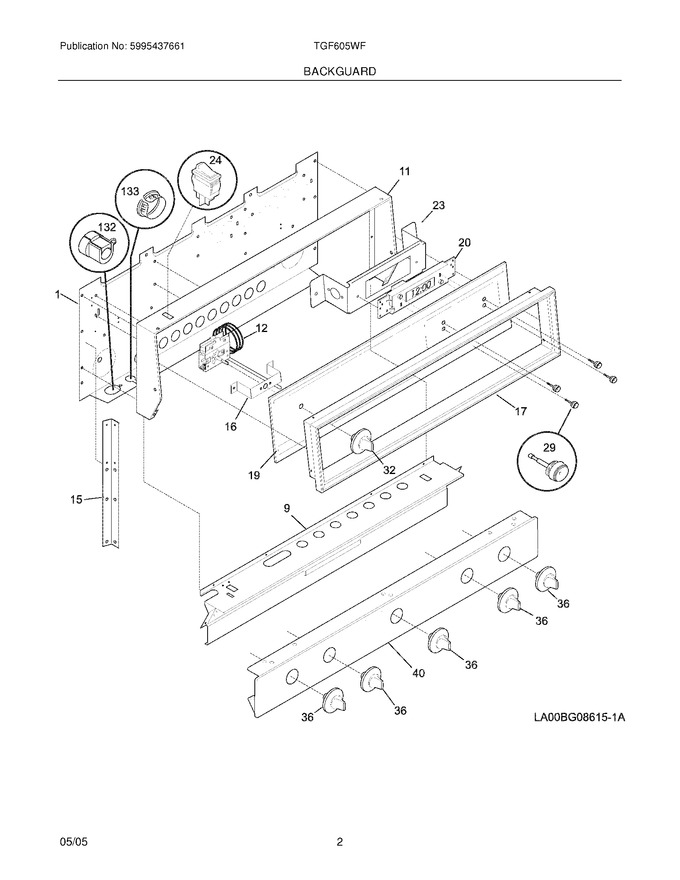 Diagram for TGF605WFU3