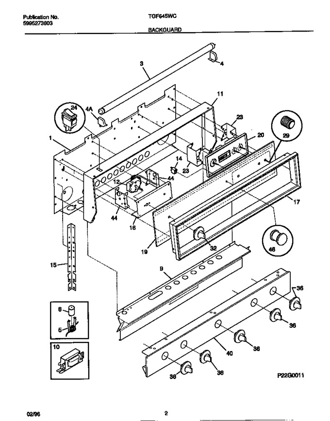 Diagram for TGF645WCD1