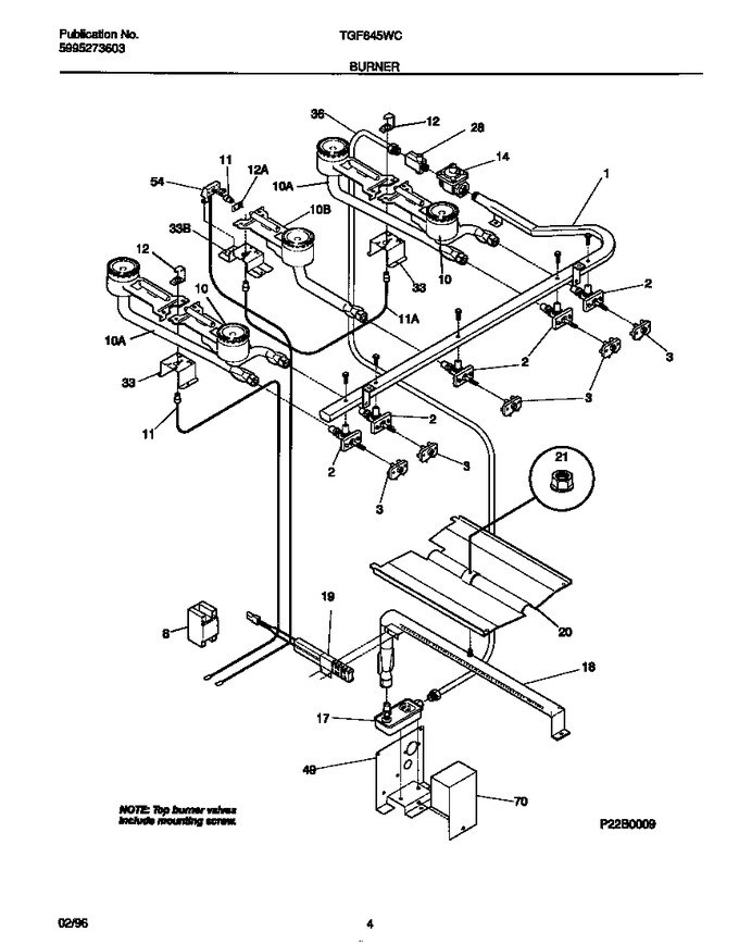 Diagram for TGF645WCW1