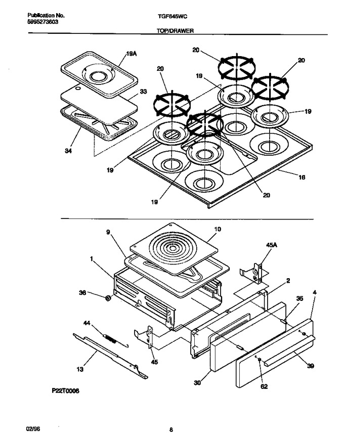 Diagram for TGF645WCWA