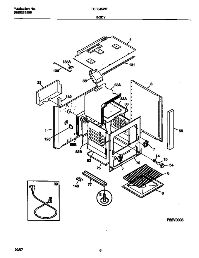 Diagram for TGF645WFD1