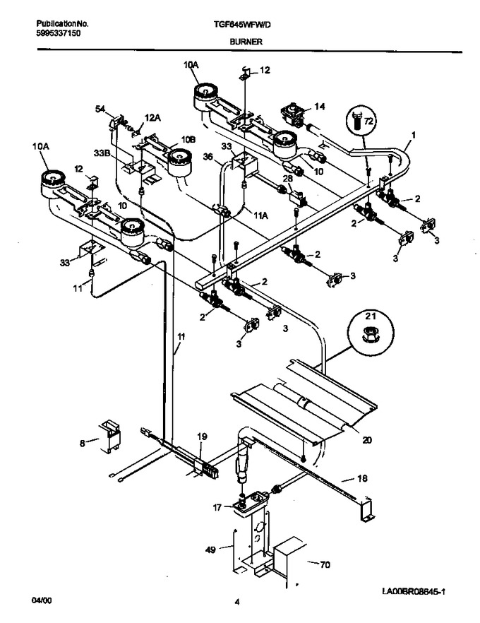 Diagram for TGF645WFD7