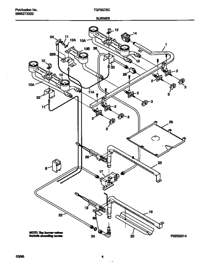 Diagram for TGF657BCB1
