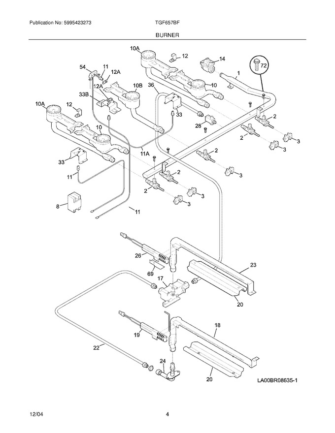 Diagram for TGF657BFB6