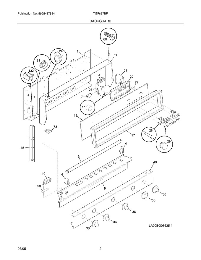 Diagram for TGF657BFU3