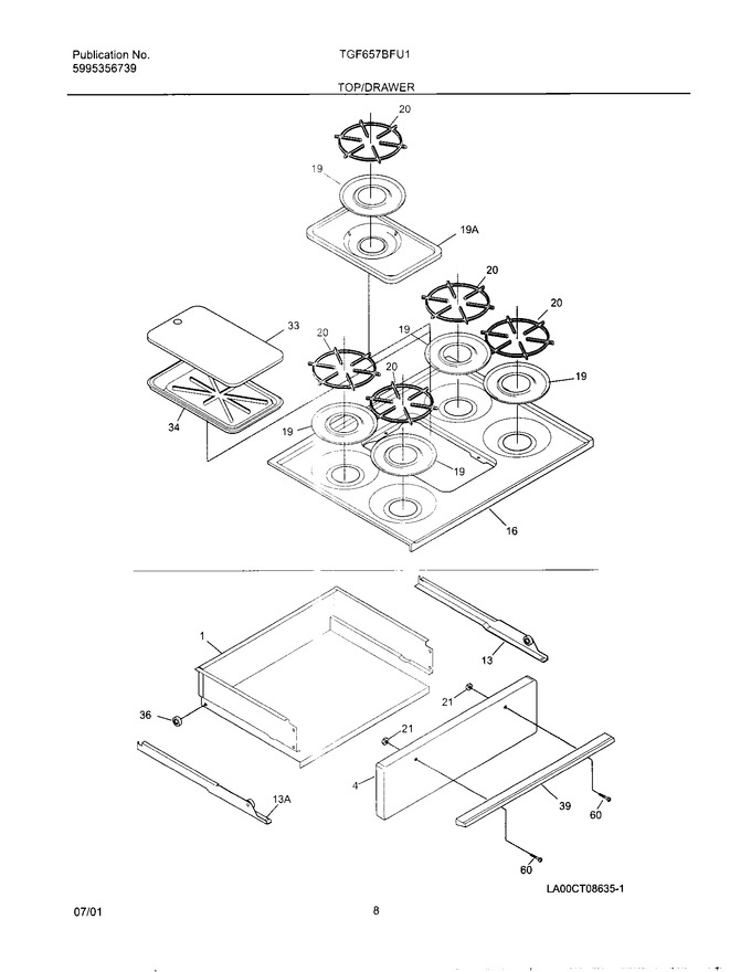 Diagram for TGF657BFU1