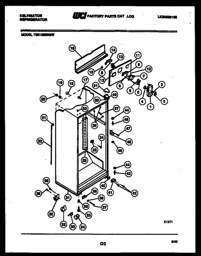 Diagram for TGK180EN3W