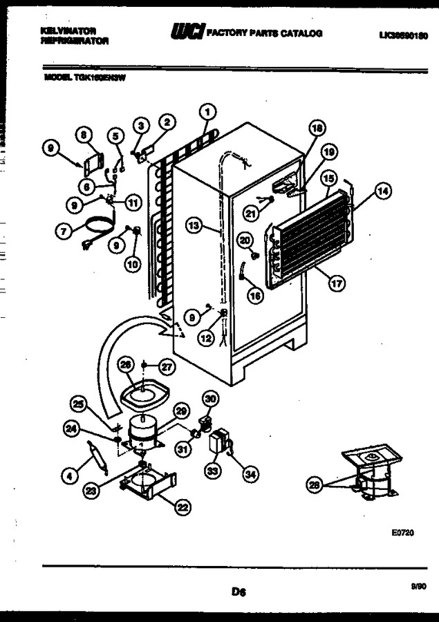 Diagram for TGK180EN3T
