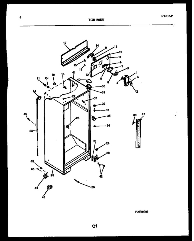 Diagram for TGK180EN4W
