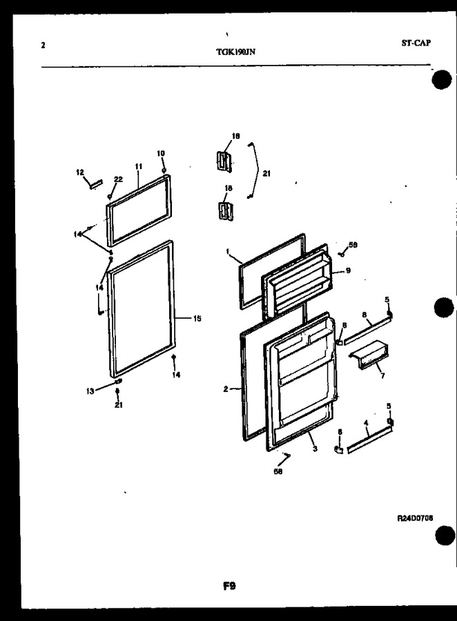Diagram for TGK190JN0W