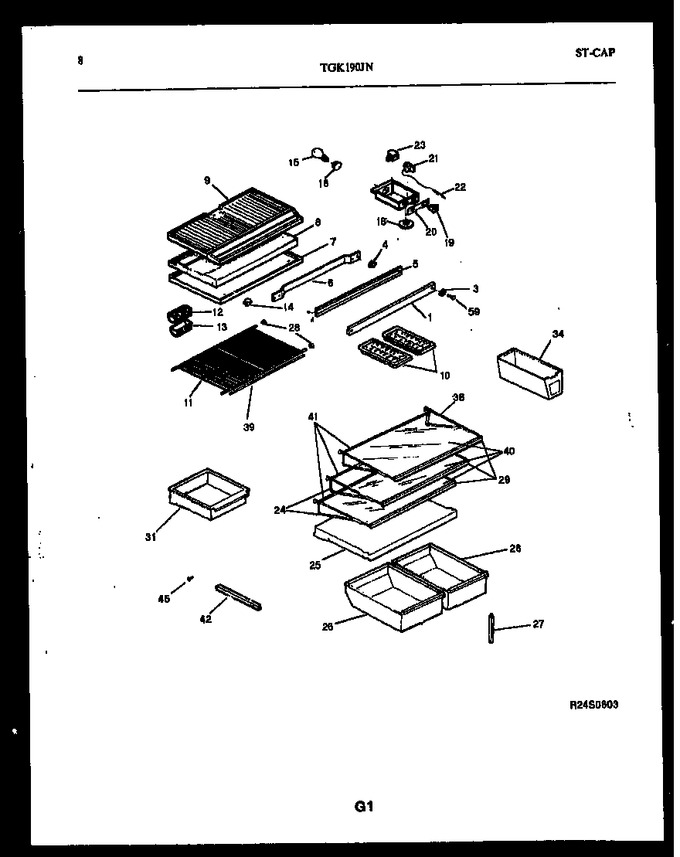 Diagram for TGK190JN0D