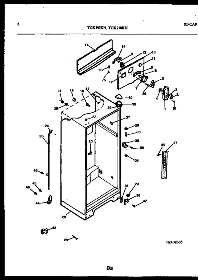Diagram for TGK190KN0W