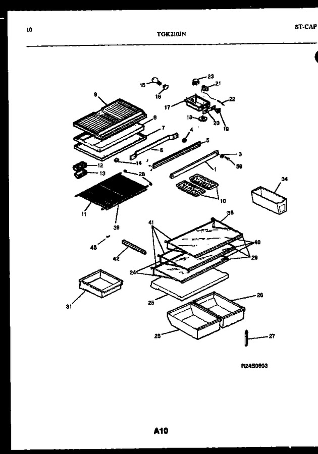 Diagram for TGK210JN0D
