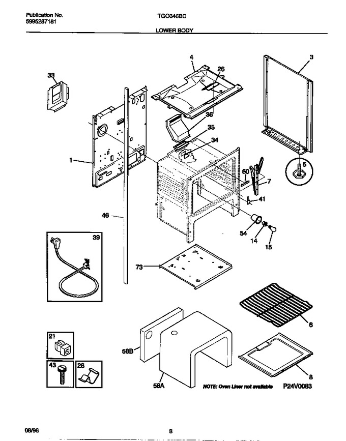 Diagram for TGO346BCWC