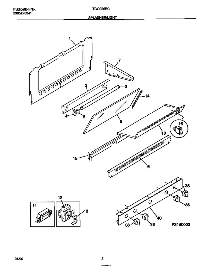 Diagram for TGO356BCWA