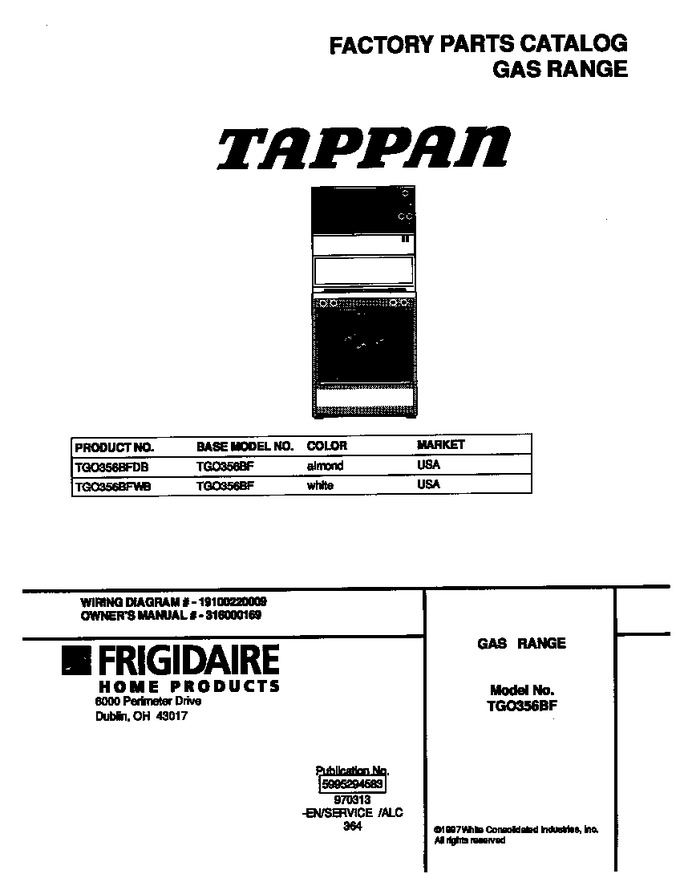 Diagram for TGO356BFDB
