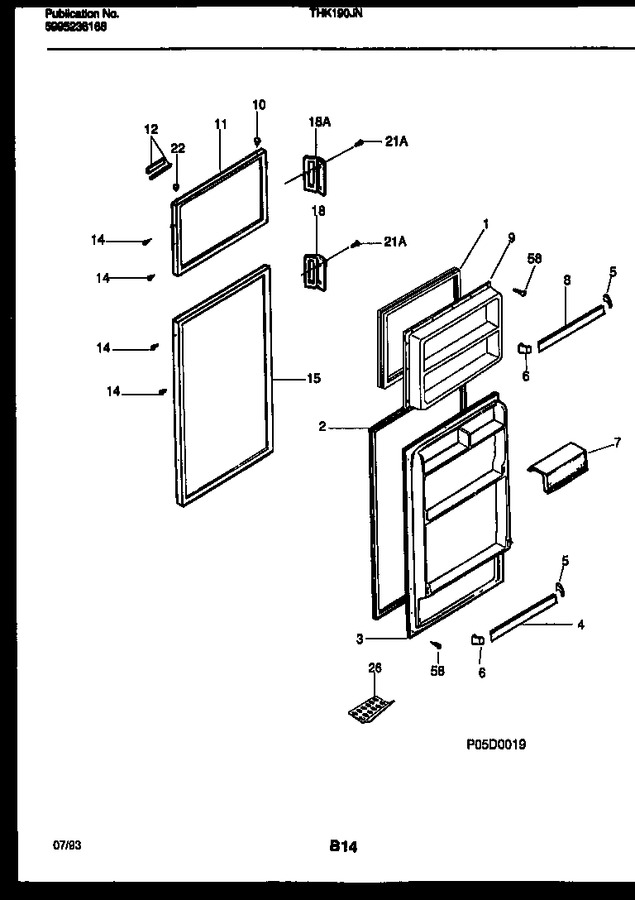 Diagram for THK190JN3W