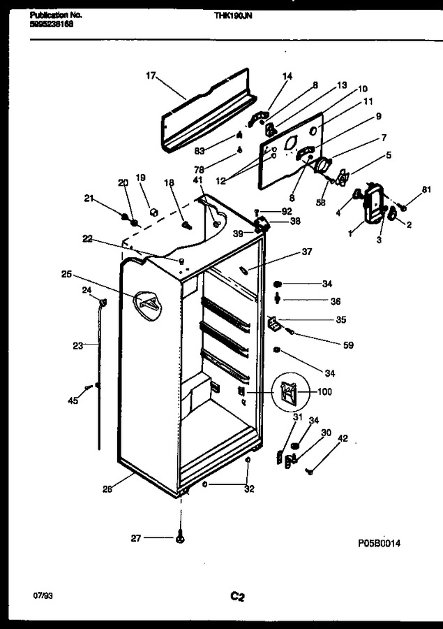 Diagram for THK190JN3W
