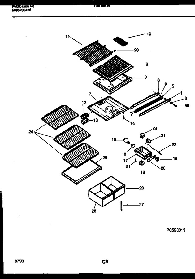 Diagram for THK190JN3W