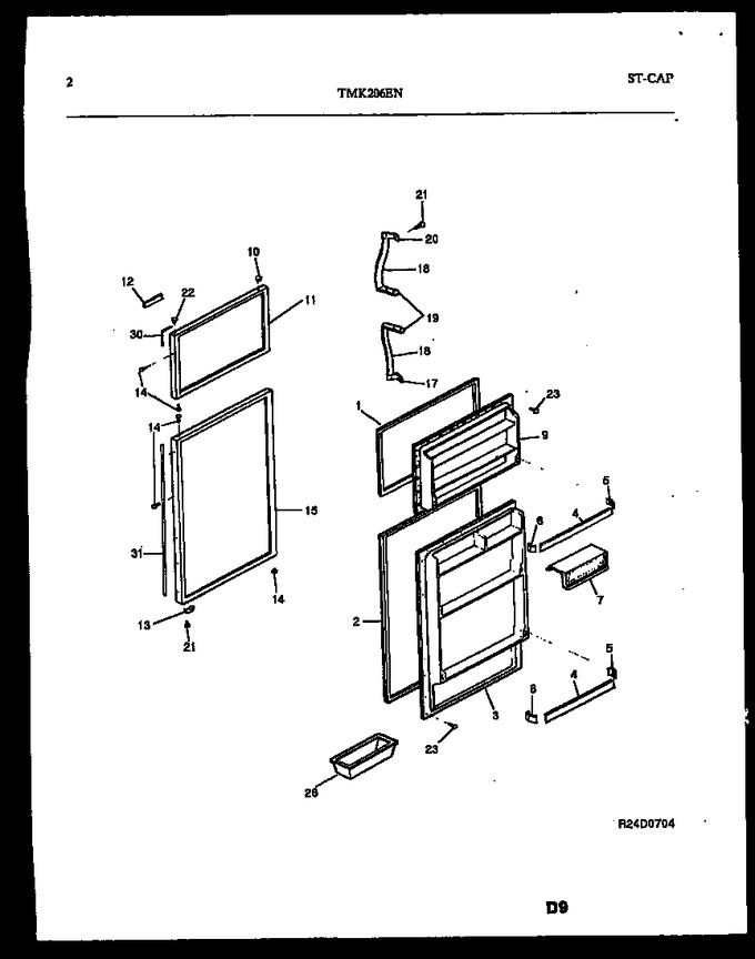 Diagram for TMK206EN3W