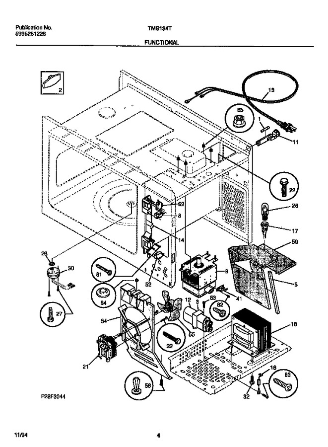 Diagram for TMS134T1G2