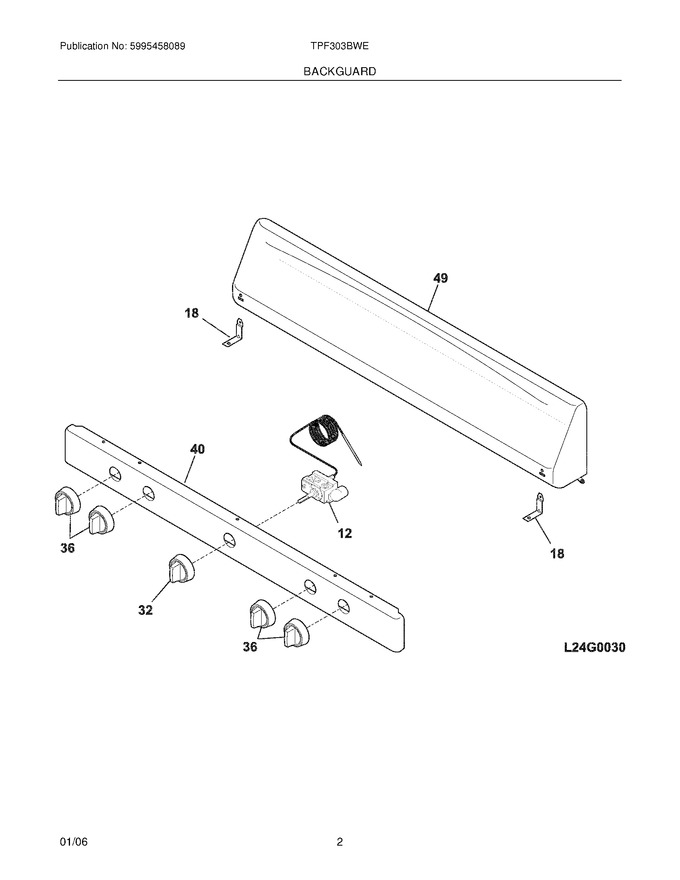 Diagram for TPF303BWE