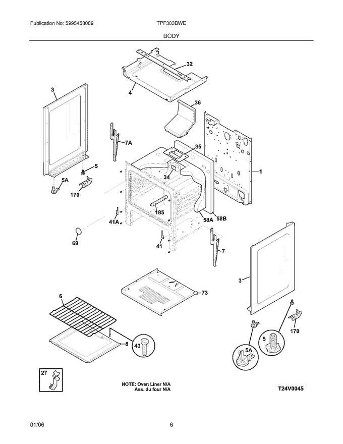Diagram for TPF303BWE