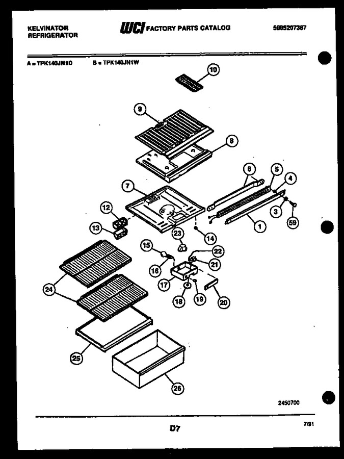 Diagram for TPK140JN1W