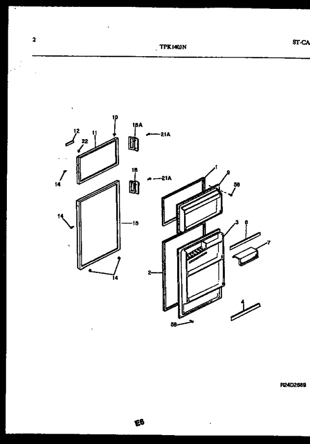 Diagram for TPK140JN3W