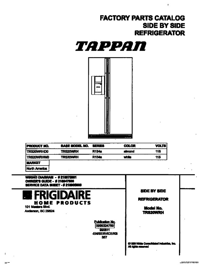Diagram for TRS20WRHW0