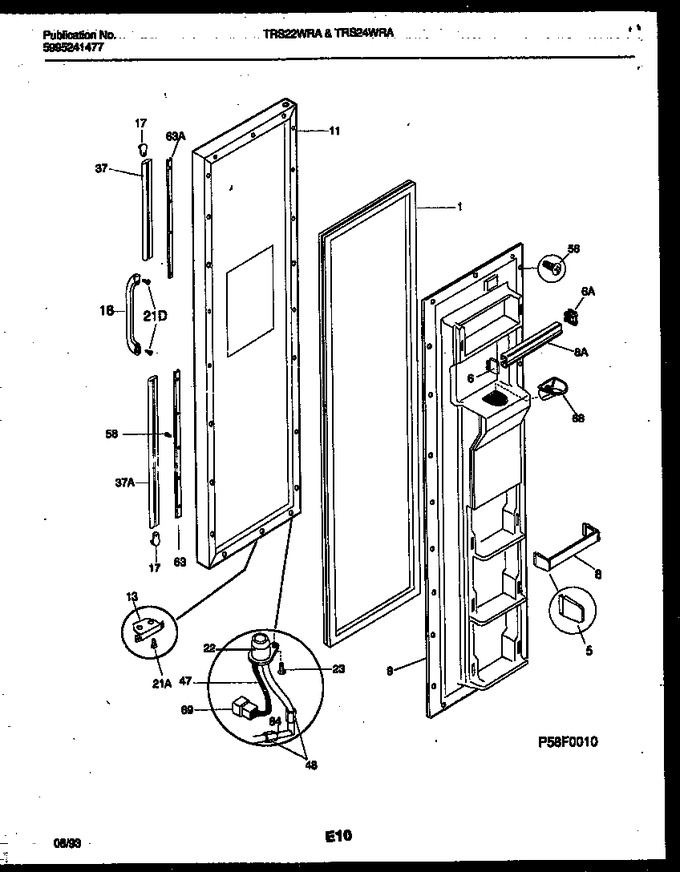 Diagram for TRS22WRAW0