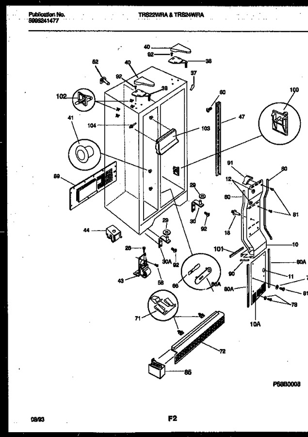 Diagram for TRS22WRAW0
