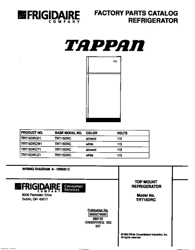 Diagram for TRT15DRCZ1