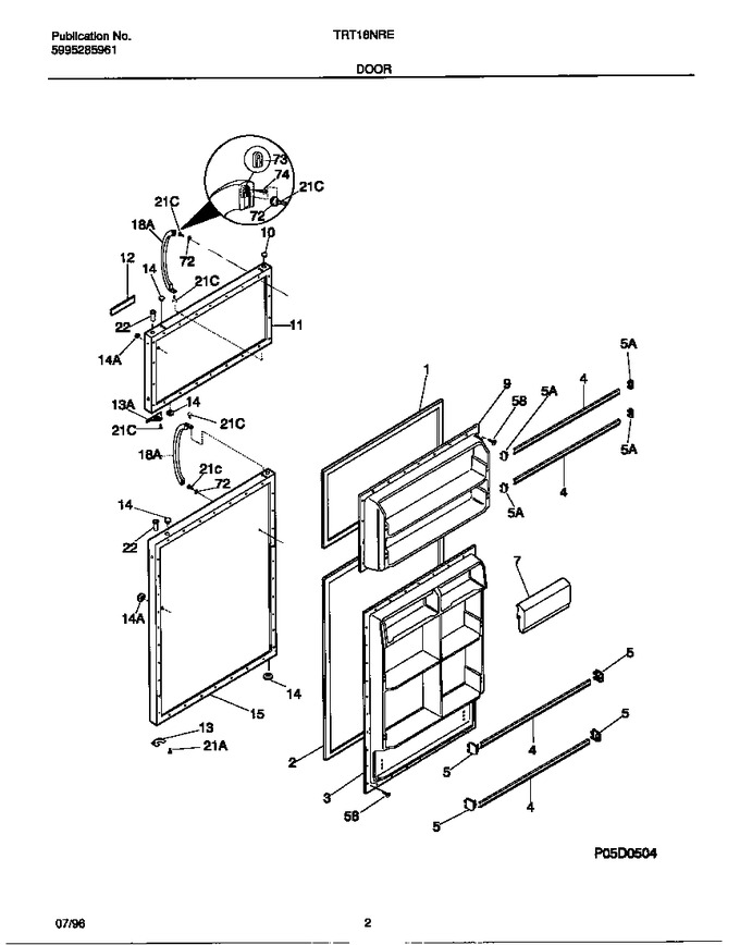 Diagram for TRT18NREW0