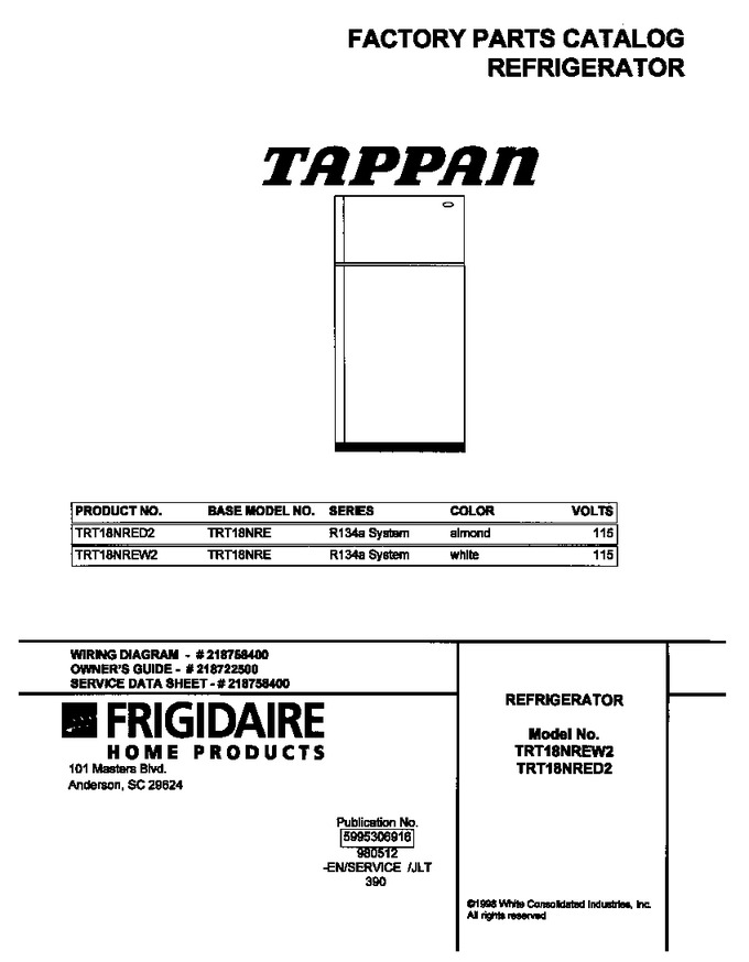 Diagram for TRT18NRED2